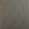 Ekena Millwork 19 5/8in. W x 19 5/8in. H Honeycomb EnduraWall Decorative 3D Wall Panel Covers 2.67 Sq. Ft. WP20X20HBISG - alternate 1